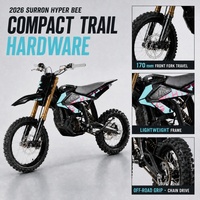 Moto électrique haute vitesse Hyper Bee 2026 Surron 8KW 185Nm pour la conduite tout-terrain