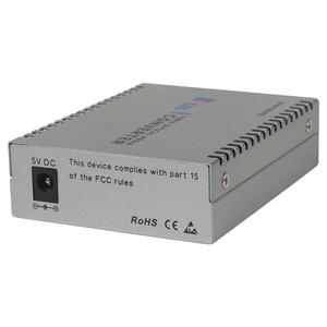 Convertidor de Medios Gigabit Ethernet 1RJ45 + 1SC, Fibra Monomodo 1310nm 20km - Product Image 3