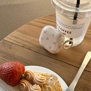 Funda para auriculares AirPods Pro 3, con un lazo estilo ins y anillo, funda protectora completa anticaídas para auriculares. - Product Image 4