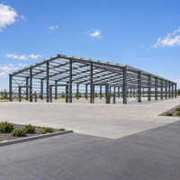Conception de système de bâtiment métallique préfabriqué pour entrepôt, centre de distribution et atelier à structure en acier isolée