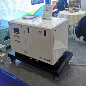 Generator Diesel senyap Harga 9KW/11KW, Set Generator daya dua jalur 50Hz lebih banyak