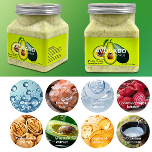 Wholesale Moisturizing Exfoliation Body <strong>Hand</strong> Foot <strong>Scrub</strong> Avcoado Face &amp; Body <strong>Scrub</strong> - Product Image 1