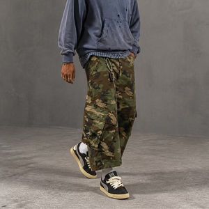 Fabricant de vêtements sur mesure – <span class=keywords><strong>Pantalon</strong></span> cargo en coton Ripstop camouflage pour homme, effet vieilli, délavé, <span class=keywords><strong>pantalon</strong></span> tactique, <span class=keywords><strong>pantalon</strong></span> de <span class=keywords><strong>skate</strong></span> pour homme - Product Image 2