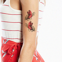 Autocollants Tatouages Temporaires Personnalisés Étanche de Mode pour le Corps, Vente en Gros, pour Femmes