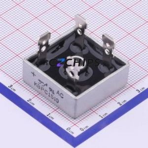 Pont redresseur à diodes KBPC1510 KBPC, neuf, de marque originale, fournisseur de composants électroniques en gros et service BOM - Product Image 1