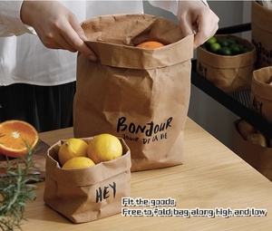 Grosir kemasan buah dan sayuran hot <span class=keywords><strong>dog</strong></span> Sandwich tas kertas kraft coklat atau putih tas kertas kualitas tinggi - Product Image 4