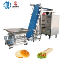 Diviseur de pâte à grande vitesse avec élévateur, convoyeur de pâte à vitesse réglable, alimentation automatique de la pâte pour tortillas, roti, boulangerie industrielle