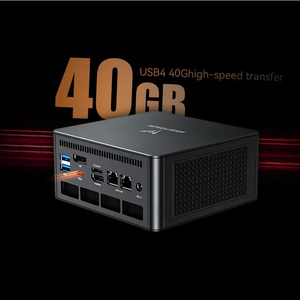 Minisforum oculink chơi game <span class=keywords><strong>mini</strong></span> PC um890 um880 Pro AMD Ryzen 9 8945hs R7 8845hs 2 * usb4 2 * DDR5 2 * pcie4 Barebone máy tính wifi6e - Product Image 3