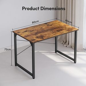 Escritorio de ordenador de metal moderno de alta calidad, mesa de estudio multiusos para escuela y taller, muebles de oficina - Product Image 3