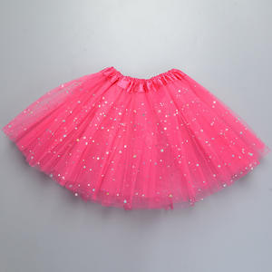 Gonne <span class=keywords><strong>Tutu</strong></span> per <span class=keywords><strong>bambina</strong></span> e bambino gonna <span class=keywords><strong>Tutu</strong></span> in Tulle 3 stelle in Tulle con paillettes abito <span class=keywords><strong>da</strong></span> ballo per bambini gonna con paillettes - Product Image 2