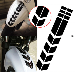 Chết-cắt xe máy phản quang dán bánh xe trên Fender cảnh báo an toàn mũi tên Băng Đề can - Product Image 6