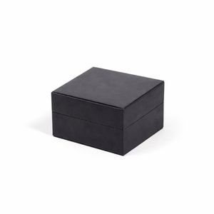 Caja de Reloj de Colección de Lujo, Rígida, con Bisagras, de Cuero PU, Caja de Exhibición de Joyería, Inserto de Terciopelo para Reloj, Grabado con Logotipo Personalizado, Directo de Fábrica - Product Image 5