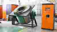 Four à induction inclinable à haut rendement |   Four de fusion avancé pour le recyclage des déchets de cuivre et d'aluminium, pour une fonte industrielle rapide