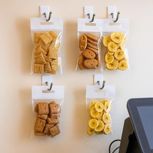 3" x 4" Clear OPP <b>Bags</b> with White Hanging Header, Pack of 200 \u2013 Resealable <b>Plastic</b> Retail Display <b>Bags</b> with Hang Hole for - Product Image 5