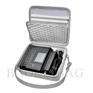 Portable custom molded Hard EVA Label Sticker Printer Case Brother label sticker Storage Case