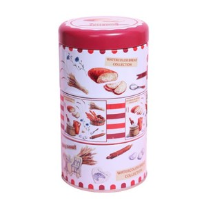 Luxury Set of 3 Round Food Storage Biscuit <strong>Tin</strong> Box / Gift <strong>Tin</strong> Cookie Candy Chocolate Metal <strong>Tins</strong> <strong>for</strong> Storing Cookies <strong>Crackers</strong> - Product Image 6
