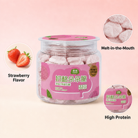 Aimo Zoete Suikerige Knapperige Biscuitkoekjes - Kaas Fruitige Smaak - Aardbei - 27 Gram - Klaar om te serveren - Houdbaarheid 12 Maanden - Doos