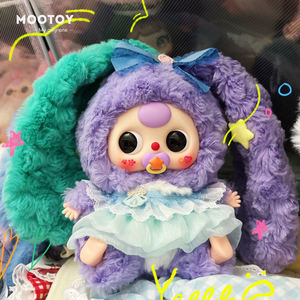 도매 정품 베이비 쓰리 릴리 래빗 타운 V4 시리즈 - 미스터리 블라인드 박스 플러시 피규어 행잉 기프트 (문의 시 최저가) - Product Image 3