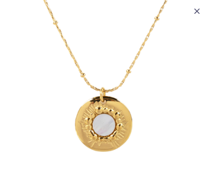 Collier ras du cou minimaliste avec pendentif croix multicouche en perles pour homme et femme, finition fleur simple, style superposé - Product Image 1