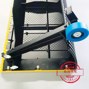 Marches d'escalator Lr1000800K-2 en alliage d'aluminium avec bords jaunes, noir argenté, compatible Toshiba - Product Image 3