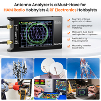 Spectrum Analyzer NanoVNA-H4 Vector Network Antenna Analyzer 10KHz-1.5GHz MF HF VHF UHF Antenna Tuner Nano Vna NanoVNA-H