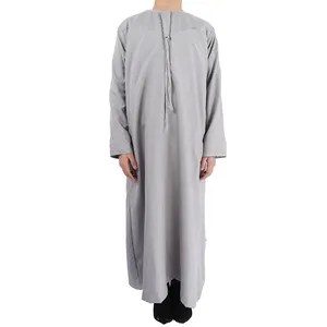Abaya-ropa étnica de moda para niños, niño musulmán de Arabia Saudita, nuevo diseño, moda de Oriente Medio, 100%