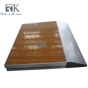 High Quality Dance Floor Panels Wood Grain Dance Flooring with Aluminum Edges for Indoors Outdoors - Product Image 3