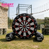 Jeu de cible gonflable pour le football, idéal pour les matchs et les expositions