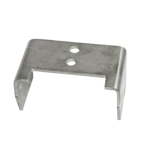 Support d'angle OEM usiné avec précision pour montage mural sur panneau rainuré en acier inoxydable - Product Image 4