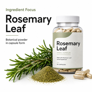 Private <b>Label</b> OEM/ODM 100% Natural Rosemary Leaf Extract Powder Carnosic Rosmarinic Acid 5%-95% Immune Support - Product Image 4