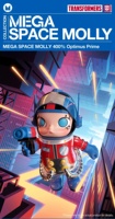 POPMART MEGA SPACE MOLLY 400% Оптимус Прайм Оригинальная аниме фигурка из ПВХ, коллекционная, в слепой коробке, для декора дома, подарок