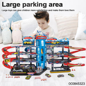 Ensemble de jeux de voitures de course pour enfants garçons avec 8 pièces pour parking de <span class=keywords><strong>garage</strong></span> à plusieurs niveaux - Product Image 3