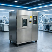 Chambre d'essai de choc thermique commutable avec analyse de courbe en temps réel, instrument d'essai d'impact thermique pour matériaux chimiques polymères