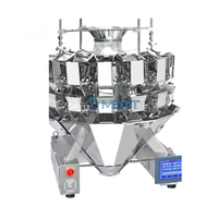 Machines d'emballage multifonctionnelles automatiques pour granulés, noix, haricots et aliments, avec pesage multi-têtes, pour sachets stand-up et doypack préformés