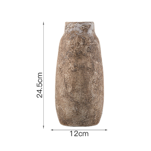 Nouveauté, vase rétro en céramique d'argile rustique antique de style nordique vintage, décoration de ferme - Product Image 5