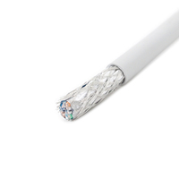 Câble Ethernet Cat7 Cat6a Cat8 Prix Usine Extérieur en Vrac UTP SFTP Blindé 23 24AWG Cuivre RJ45 pour Réseau LAN