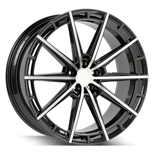 ล้อแม็กซ์อลูมิเนียมอัลลอยขนาด 20 นิ้ว สภาพใหม่ สีดำ ขอบ 5x120 5x114.3 PCD 30/40/35 มม. ET ดีไซน์เว้าแบบหล่อขึ้นรูป สำหรับเปลี่ยน - Product Image 2