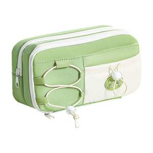 Astuccio Estetico Carino di Grande Capacità, Borsa Organizer Multistrato <span class=keywords><strong>per</strong></span> Cancelleria <span class=keywords><strong>per</strong></span> Ragazze e Studentesse - Product Image 1