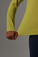 100% Polyester Performance T-Shirt für Herren mit Daumenloch, Reflektierend, Schnelltrocknend, Raglan-Ärmel, Langarm-T-Shirt zum Laufen