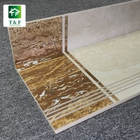 Carreaux de céramique pour marches d'escalier, carreaux de céramique pour escalier, céramique moderne, porcelaine brillante pour escalier