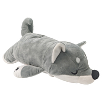 Coussin chauffant électrique USB Jouet en peluche mignon pour chien, avec 3 contrôles de température et de temps, peluche chauffante pour le confort