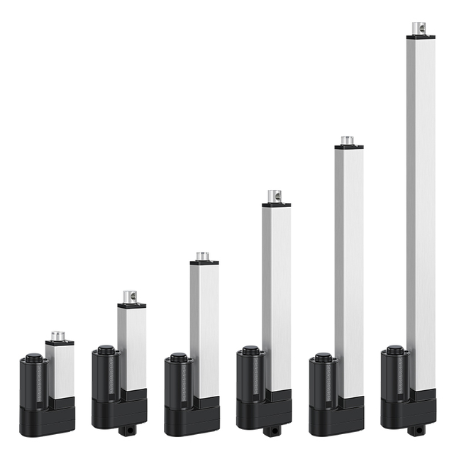 DC 12/24V Linear Actuators Electric Motor 800N IP800 Actuator 30-1000mm Stroke Length for Massage Care Bed Lifting Stand