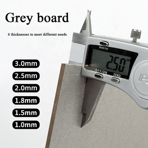 Chất lượng cao 0.5mm, 1mm, 2mm, 3mm, 4mm bìa các tông màu xám - Product Image 5