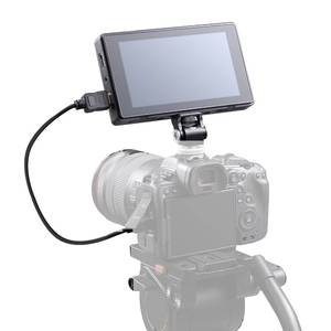 Moniteur de terrain Godox <span class=keywords><strong>GM55</strong></span> 5,5 pouces pour appareil photo reflex numérique, écran tactile 3D LUT IPS 1080p, rétroéclairage LED, luminosité 410 nits, contraste 1000:1 - Product Image 1