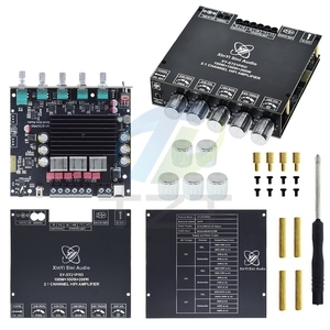 XY-ST21PRO 2.1 Kênh Board Khuếch Đại Bluetooth-compatib5.2 100W + 100W + 200W Loa Siêu Trầm Tpa3221 Chip Hỗ Trợ AUX U Đĩa Card Âm Thanh - Product Image 1