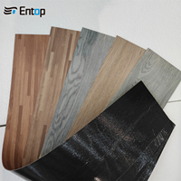 Suelo de Pvc plástico Lvt impermeable 1mm 1,2mm 1,5mm 1,8mm 2mm tablones azulejos suelo de vinilo Lvt autoadhesivo