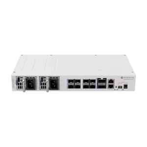 Switch Inalámbrico MikroTik CRS518-16XS-2XQ-RM de 1Gbps con Firewall, QoS y Soporte VLAN para Uso Empresarial, Doméstico y en Exteriores - Product Image 4
