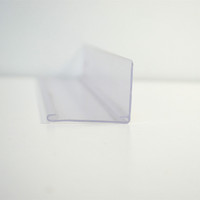 Profilé d'extrusion de prix en plastique bande en plastique porte-étiquette étagère de supermarché