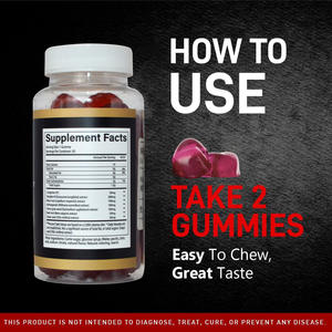 Gummies protéinés de haute qualité au collagène et aux peptides pour la musculation - Product Image 3