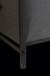 High Quality Freestanding Durable Stainless Steel MDF Panel Pine Modern Living Room Fabric <b>Cabinets</b> Sample Available Fabric - Product Image 5